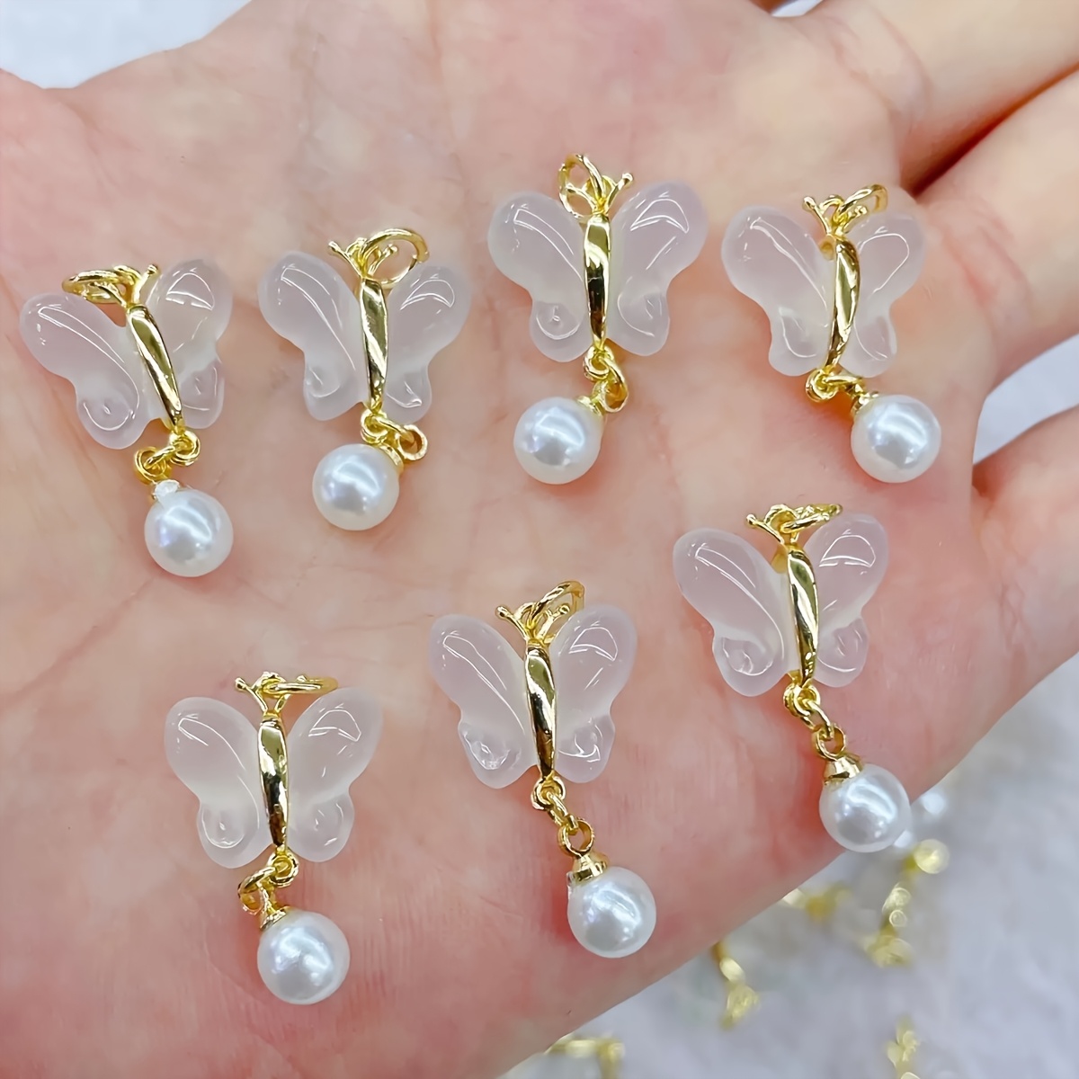 1Pcs Retro Butterfly Glass Pen - Butterfly Pendant Necklace recension och pris