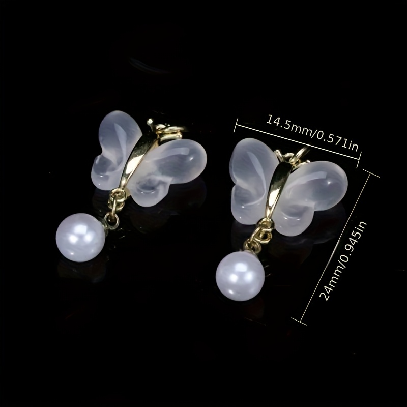 1Pcs Retro Butterfly Glass Pen - Butterfly Pendant Necklace recension och pris