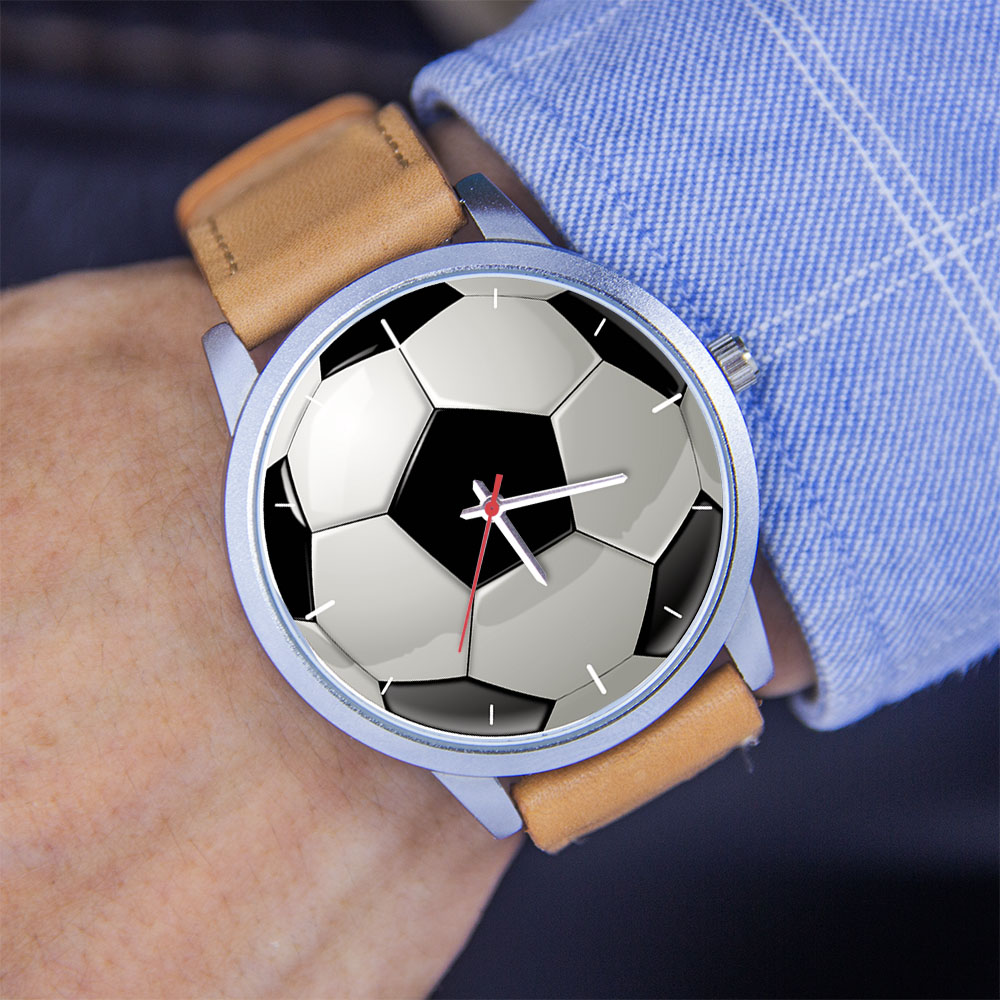 Football Soccer Design Fans Si - Jewelry Watches Men recension och pris