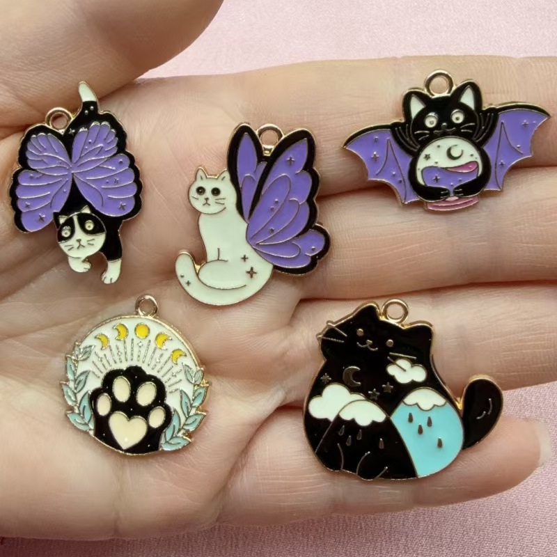 10pcs Butterfly Cat Love Korea - Butterfly Pendant Necklace recension och pris