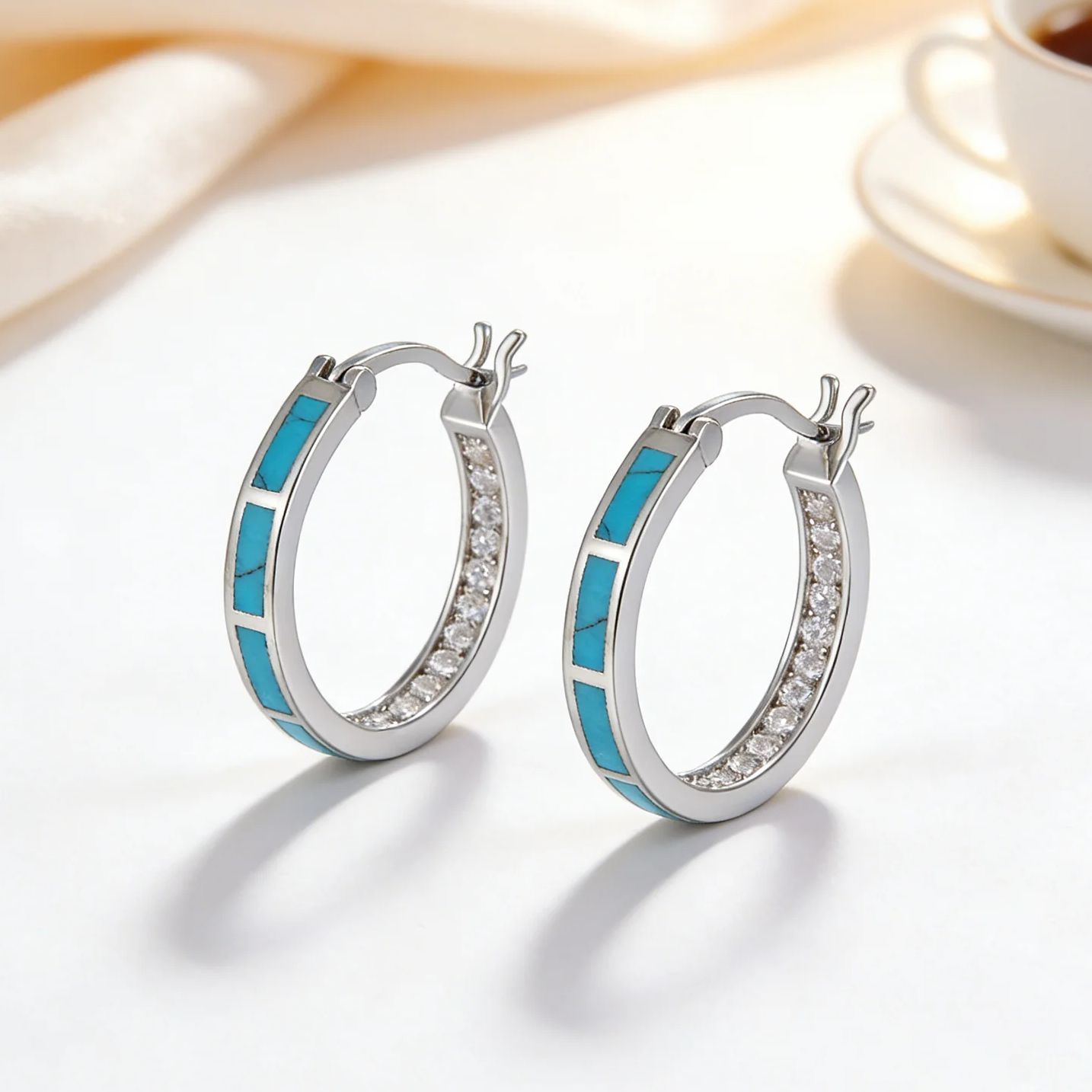 Hypoallergenic Turquoise & Zir - Turquoise Stone Ring recension och pris
