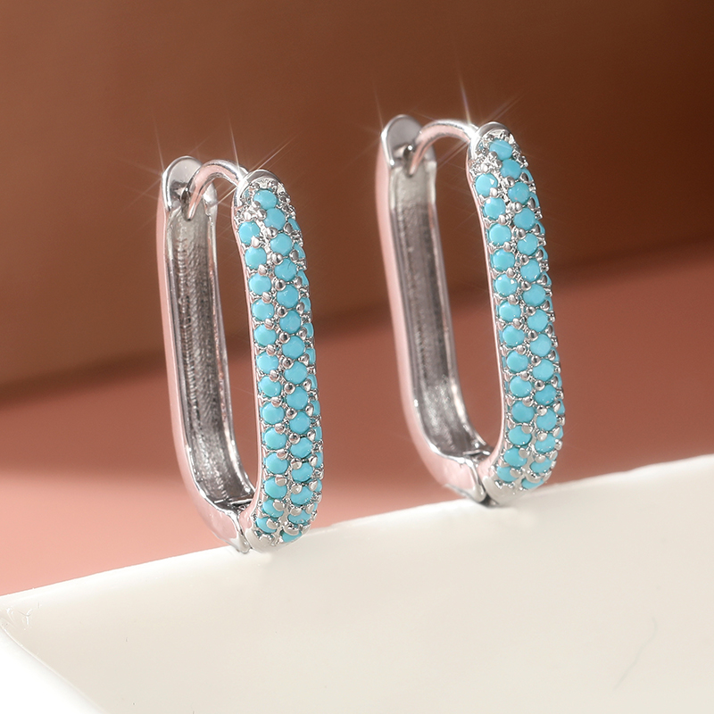 Exquisite Inlay Imitation Turq - Turquoise Stone Ring recension och pris