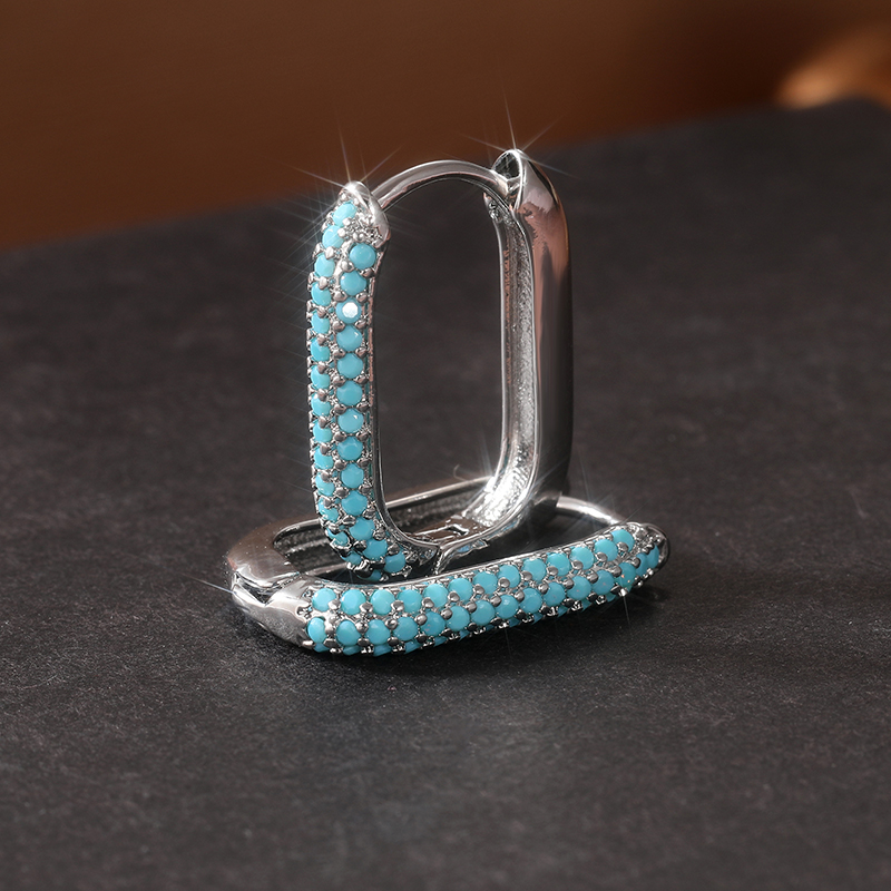 Exquisite Inlay Imitation Turq - Turquoise Stone Ring recension och pris