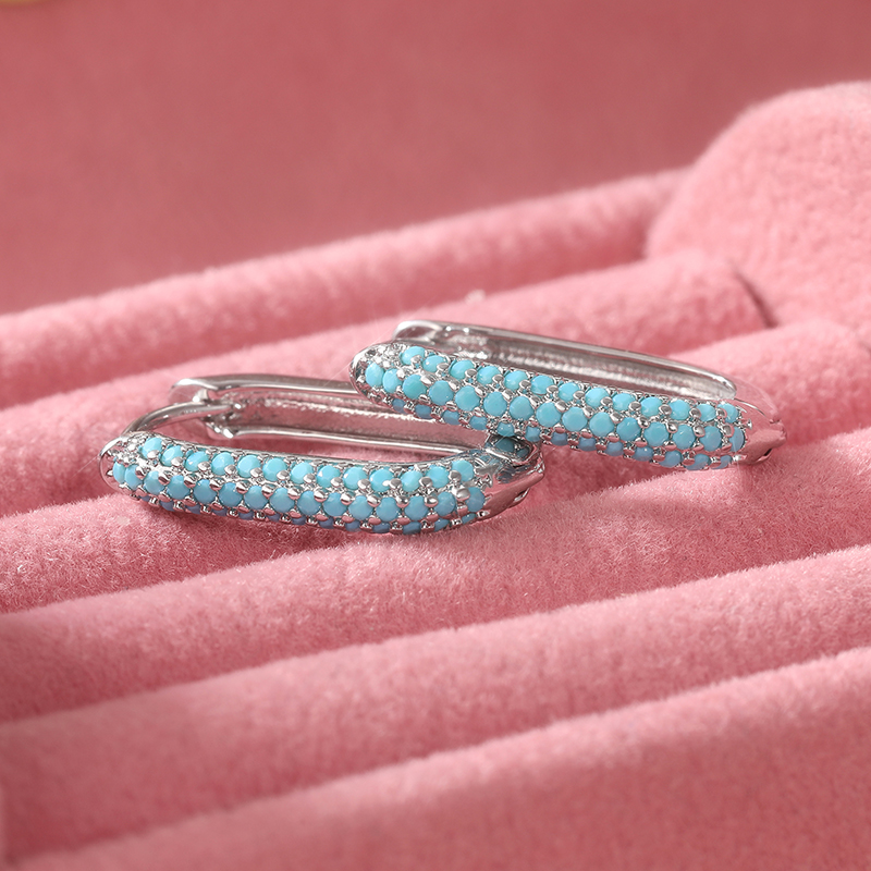 Exquisite Inlay Imitation Turq - Turquoise Stone Ring recension och pris