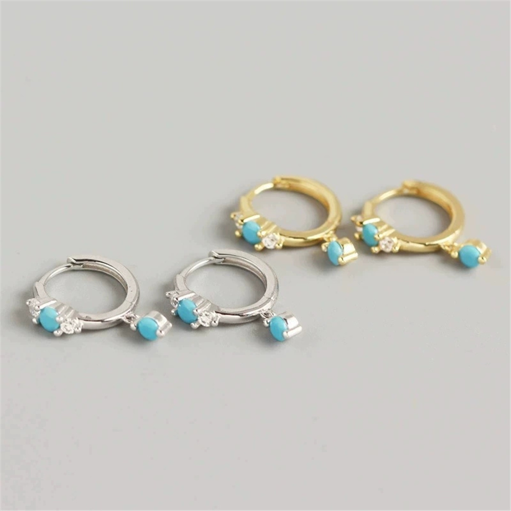 Cute Female Simulated Turquois - Turquoise Stone Ring recension och pris