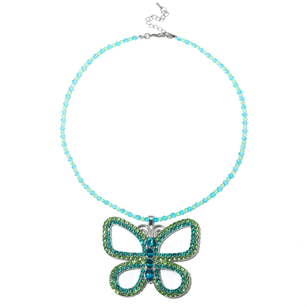 Suddenly 30 Jenna Exaggerated  - Butterfly Pendant Necklace recension och pris