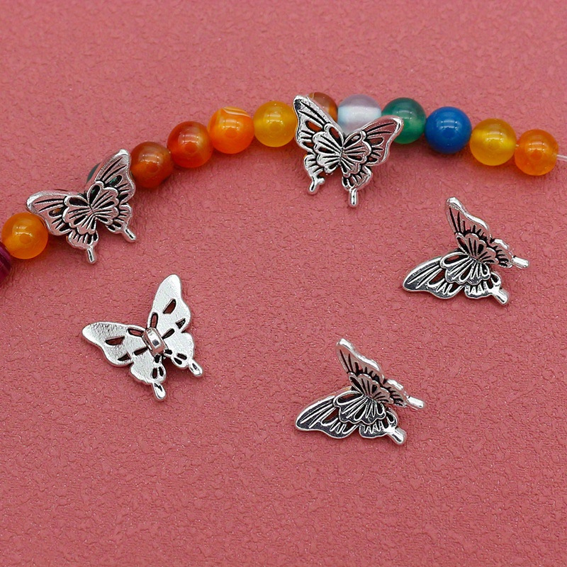10PCS Silver Butterfly Accesso - Butterfly Pendant Necklace recension och pris