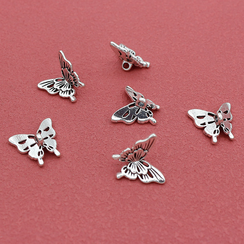 10PCS Silver Butterfly Accesso - Butterfly Pendant Necklace recension och pris