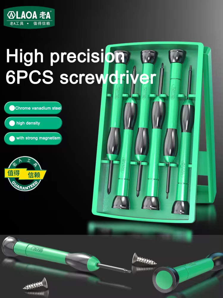 LAOA 6 in 1 Precision Screwdri - Watch Repair Tool Kit recension och pris