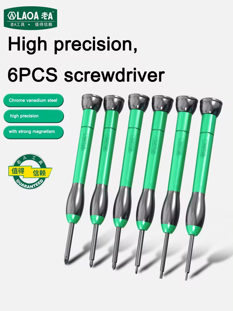 LAOA 6 in 1 Precision Screwdri - Watch Repair Tool Kit recension och pris