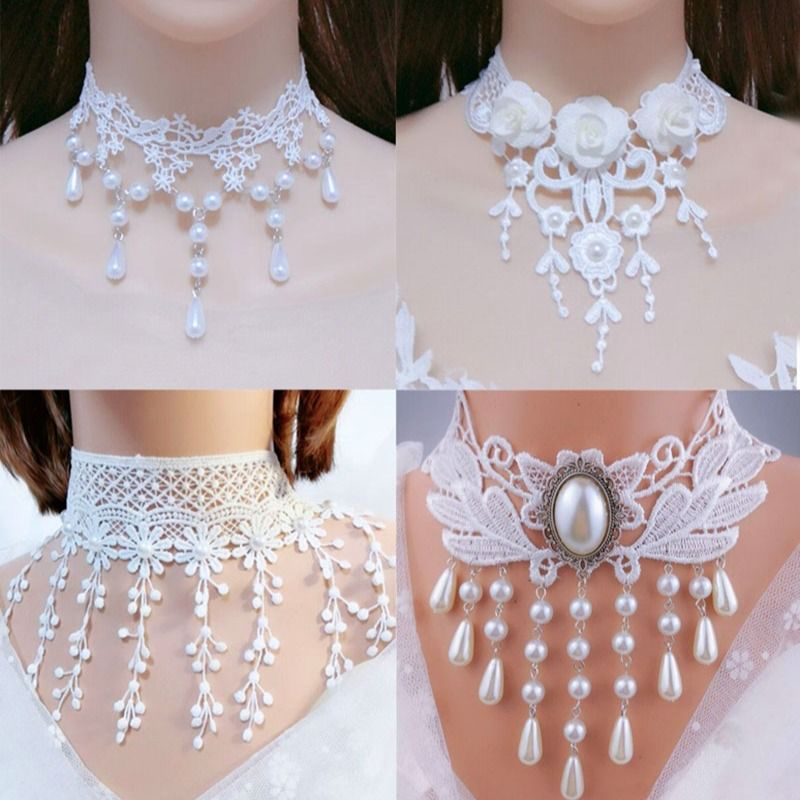 1pc Vintag Classic Gothic Tatt - Crystal Choker Necklace recension och pris