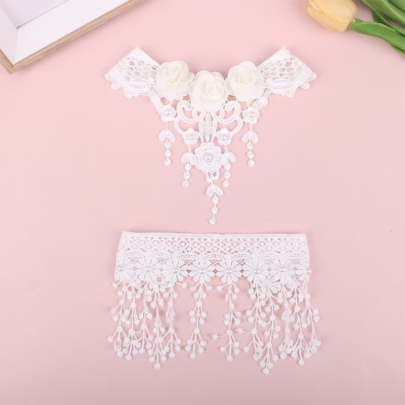 1pc Vintag Classic Gothic Tatt - Crystal Choker Necklace recension och pris