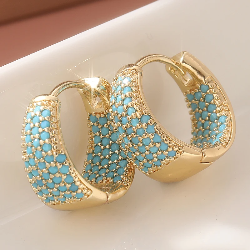 Fashion Full Blue Turquoise Pa - Turquoise Stone Ring recension och pris