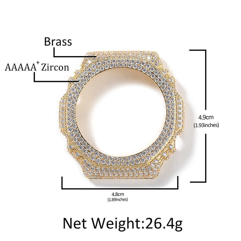 Hip Hop Bling Iced Out  DW-690 - Jewelry Watches Men recension och pris