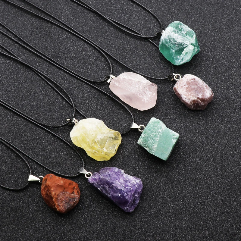 Natural Amethysts Flower Neckl - Crystal Choker Necklace recension och pris