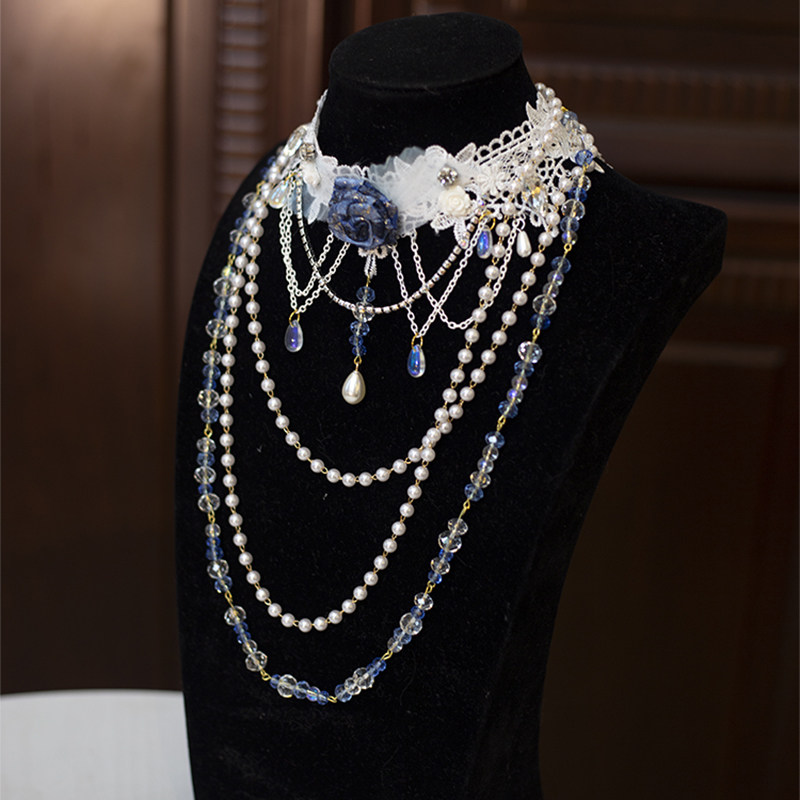Japanese Original Heavy Gorgeo - Crystal Choker Necklace recension och pris
